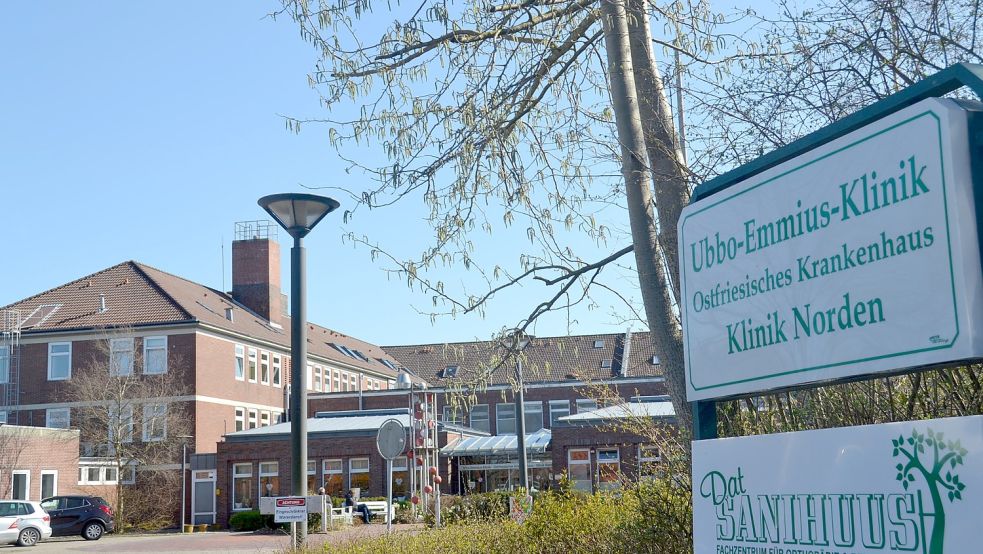 Die Norder Klinik soll zu einem Regionalen Gesundheitszentrum (RGZ) werden. Foto: Kresse/Archiv