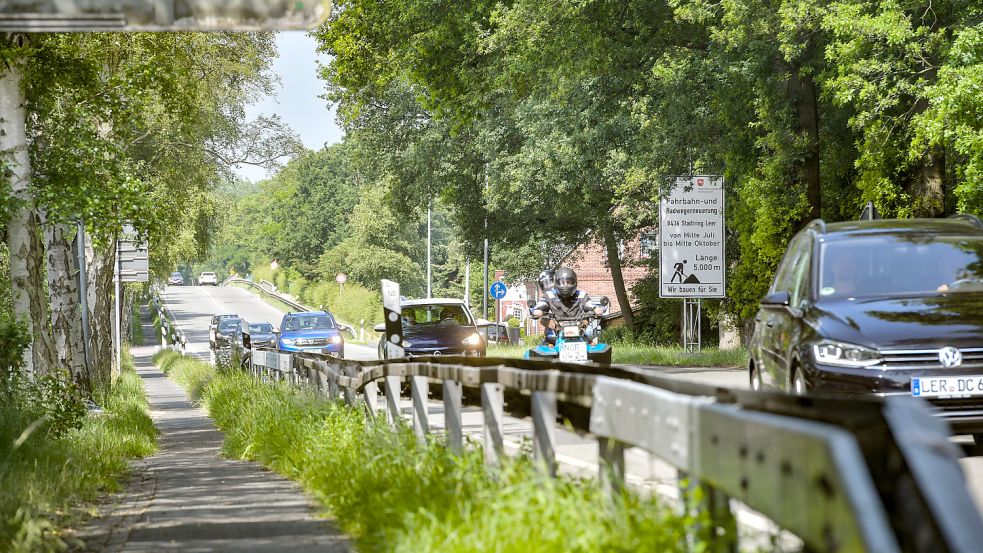 Der Stadtring gehört zu den wichtigsten Straßen in Leer. Foto: Ortgies