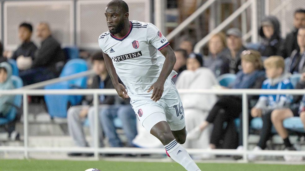 Samuel Adeniran markierte die Siegtreffer für St. Louis. Foto: Imago