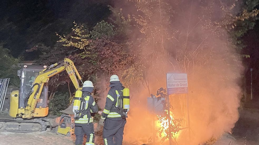 Die Feuerwehr hatte eine ereignisreiche Nacht. Foto: Feuerwehr