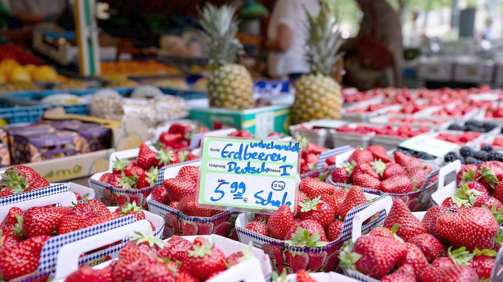 Die Inflationsrate in Deutschland ist im Juni erstmals seit Jahresbeginn wieder gestiegen. Preistreiber bleiben Nahrungsmittel. Foto: Sven Hoppe/dpa/Symbolbild