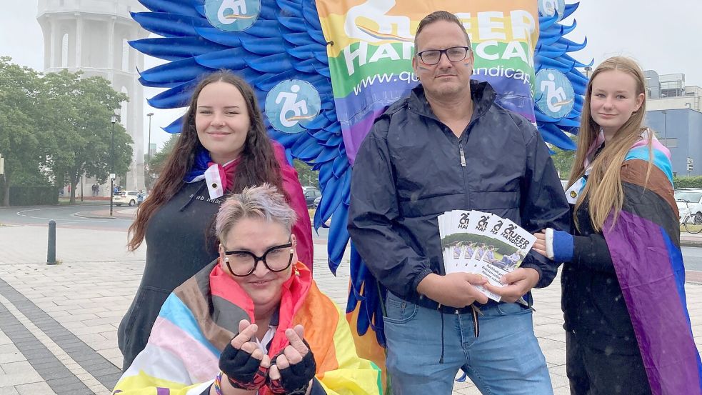 Emden feiert zum ersten mal einen eigenen Christopher-Street-Day (CSD). Foto: Hock