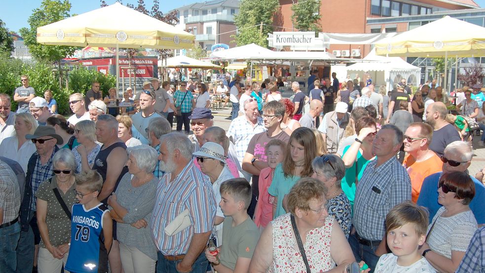 Der Bottermarkt in Ihrhove lockt regelmäßig Tausende Besucher an. Foto: Zein/Archiv