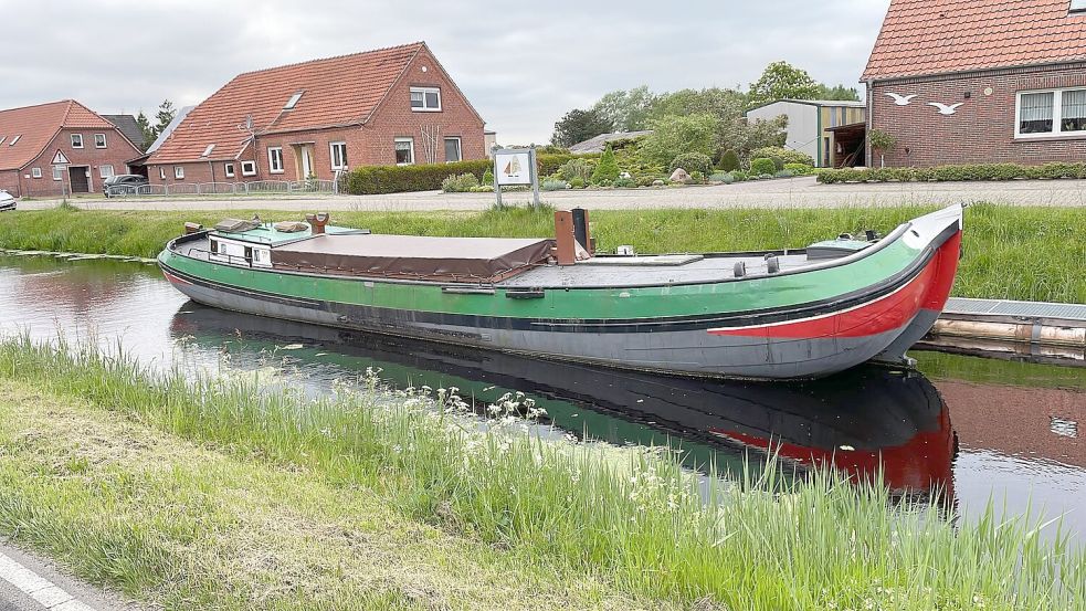 Am Freitag, 7. Juli, wird die „Frauke“ ihren Liegeplatz im Großefehn-Kanal verlassen. Foto: Ahrends