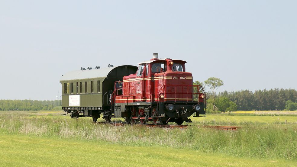 Zurzeit steht nur noch ein Waggon für Fahrten zur Verfügung. Foto: MKO
