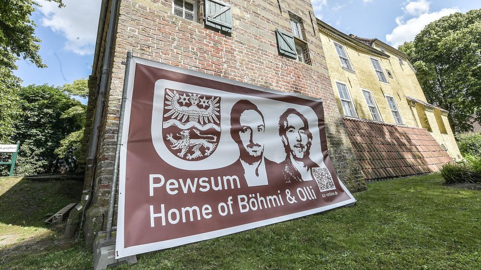 Die Manningaburg in Pewsum: Das neue „Home of Böhmi & Schulz“? Foto: Ortgies