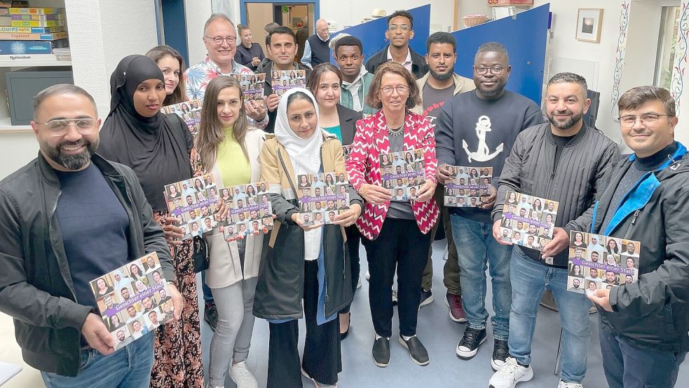 Die Broschüre "Gesichter der Stadt" ist im Café International erhältlich. Foto: Nording