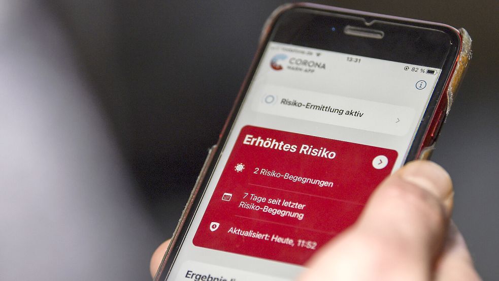 Die Corona-Warn-App war ein Symbol der Pandemie-Bekämpfung – und nun ist sie offline. Archivfoto: Hofmann/DPA