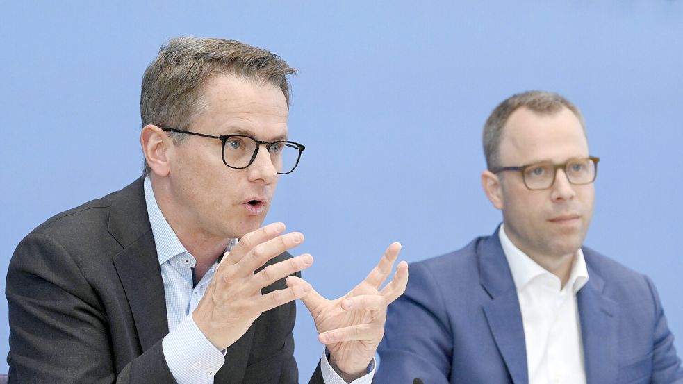 Carsten Linnemann (links) übernimmt den Posten des CDU-Generalsekretärs von Mario Czaja (rechts). Foto: Imago Images