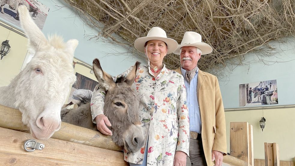 Annette und André Engelhardt führen einen Gnadenhof im niedersächsischen Scholen. Foto: Daniel Benedict