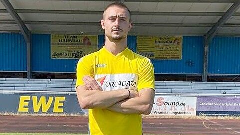 Alexandru Graur läuft in der neuen Saison für Germania Leer auf. Foto: Germania Leer