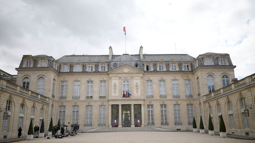 Der Élysée-Palast in Frankreich ist der Amtssitz des Präsidenten Emmanuel Macron. Nun ist dort eine außergewöhnliche Postsendung angekommen. Foto: imago images/ABACAPRESS