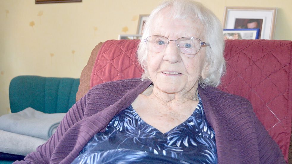 Johanne Krawinkel feiert am 20. Juli ihren 100. Geburtstag. Foto: Weers