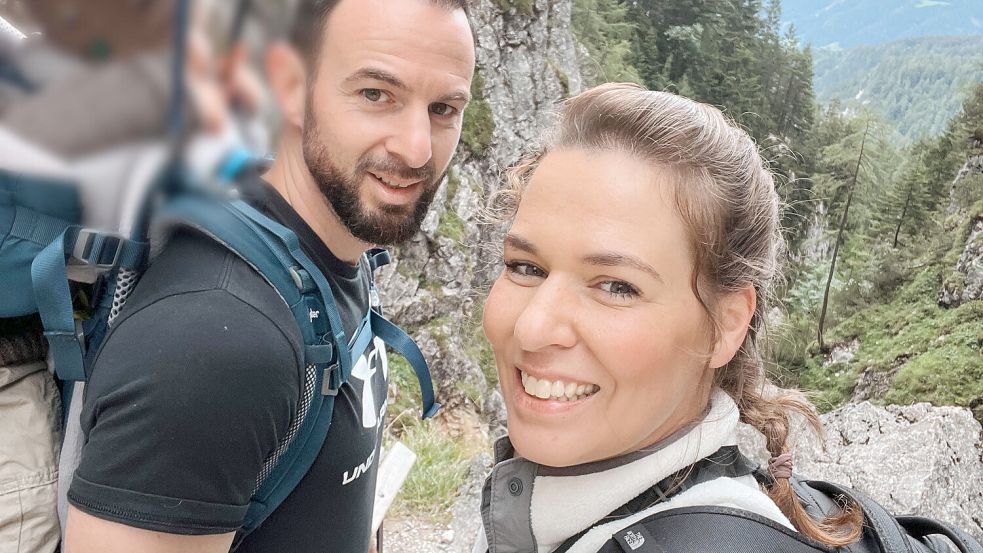 Sabrina und Dennis Schwalbe lieben die Natur, aktuell machen sie Urlaub in Österreich. Foto: Sabrina Schwalbe