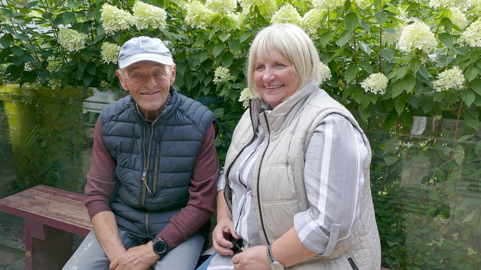 Seit über 50 Jahren ein echtes Dreamteam: Albert und Anna Smidt. Foto: Jürgens