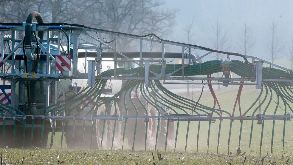 Die Düngemengen sollen zum Schutz des Grundwassers in gefährdeten Regionen begrenzt werden. Foto: Büttner/dpa