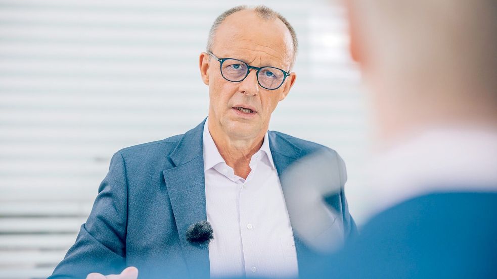 Der CDU-Vorsitzende Friedrich Merz hat mit seinen Äußerungen zur AfD für viel Kritik gesorgt. Foto: Asbach/ZDF/dpa