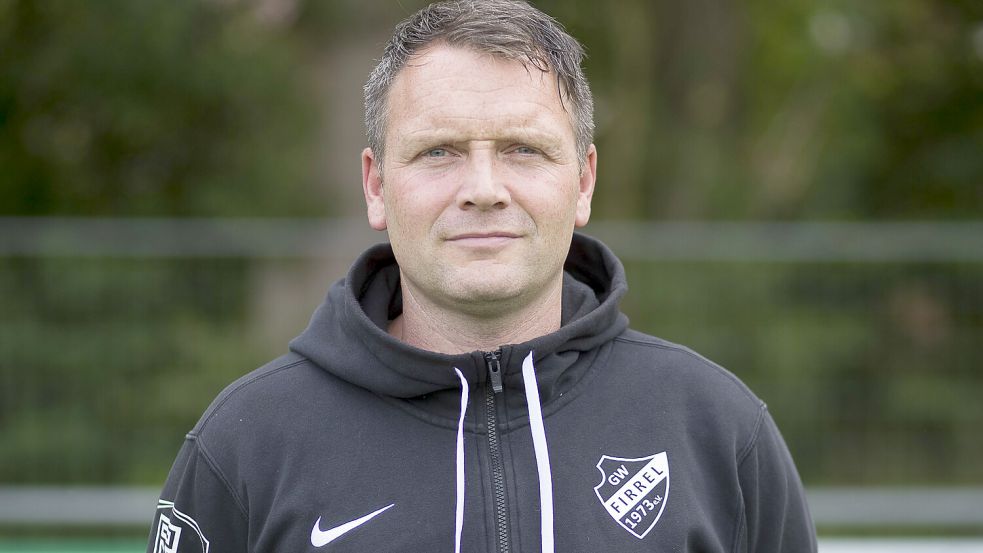 Bernd Grotlüschen trainiert GW Firrel schon seit 2015. Foto: Doden/Emden