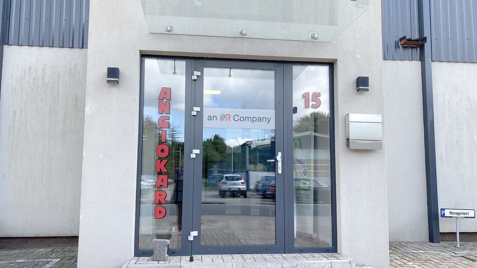 Der Medizinproduktehersteller Angiokard hat seinen Sitz aktuell noch in einem Gewerbegebiet in Friedeburg. Foto: Oltmanns