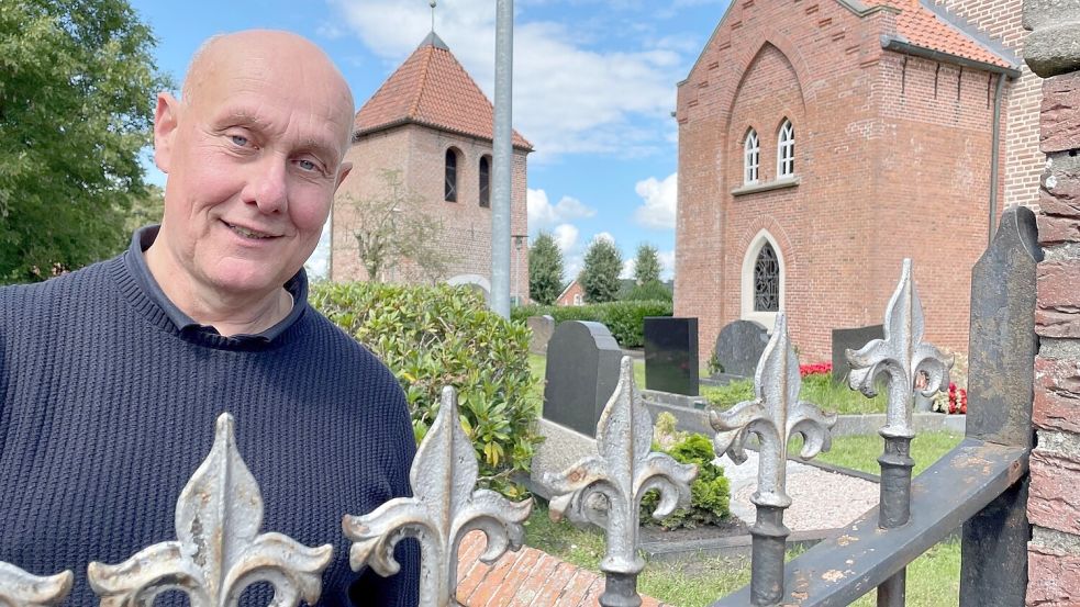 Der Rhauder Pastor Hartmut Kutsche geht im Frühjahr in den Ruhestand. Foto: Janßen