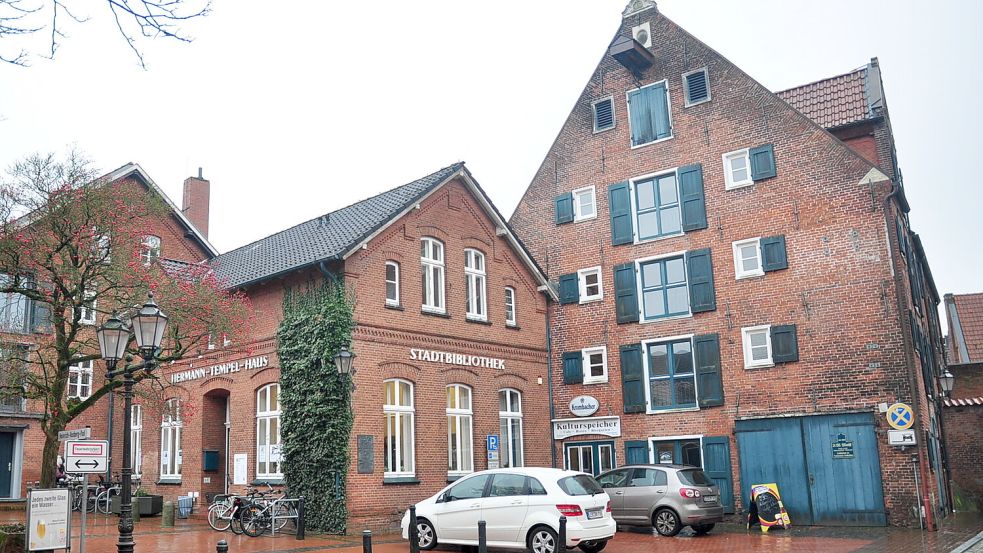 Der Kulturspeicher in Leer (rechts) ist einer der Lieblingsorte des Paares. Foto: Wolters/Archiv