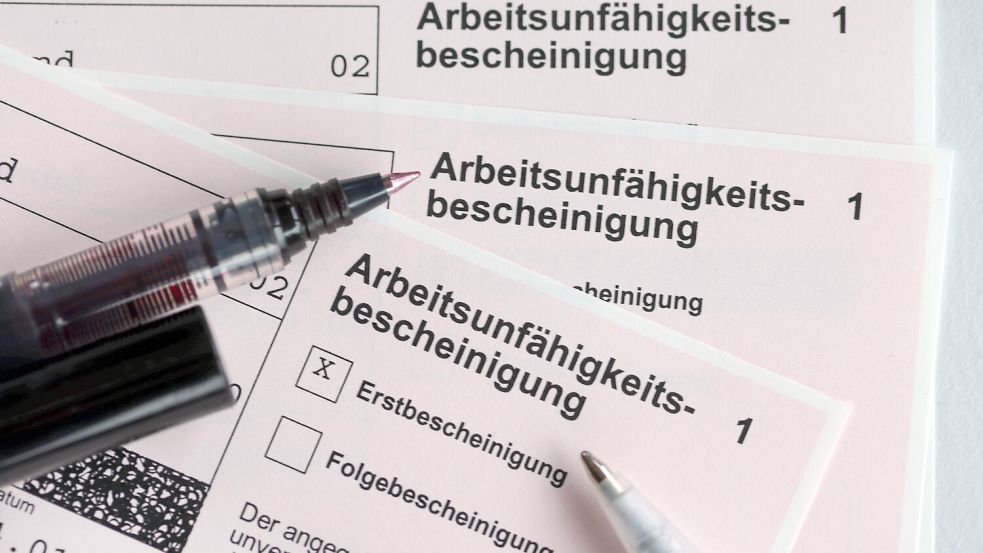 Beschäftigte in Niedersachsen waren im vergangenen Halbjahr so viel krank wie seit Beginn der Aufzeichnung vor sieben Jahren nicht. Foto: dpa/Jens Büttner