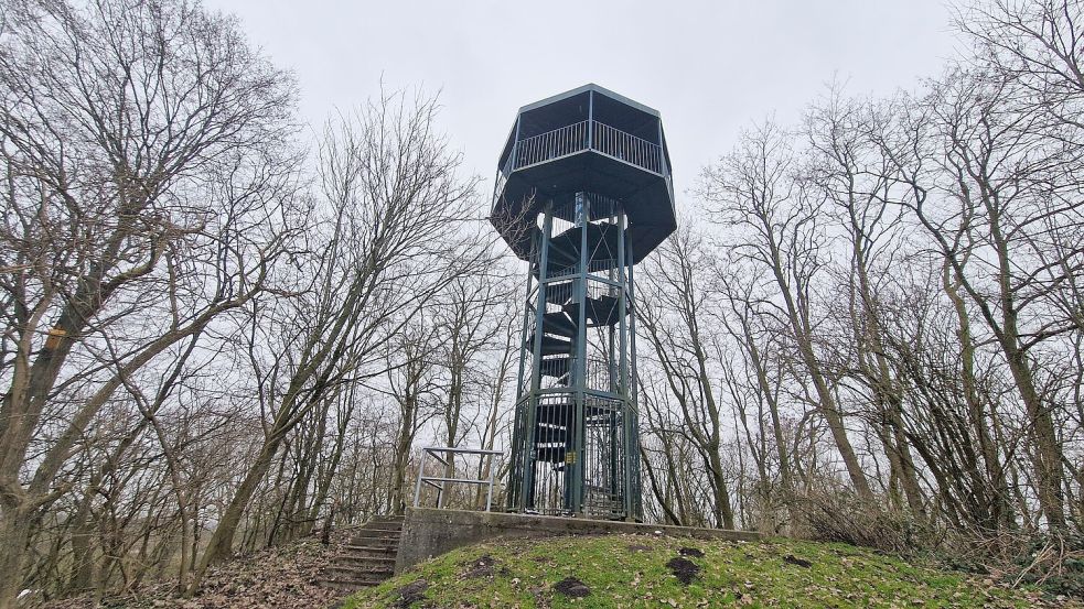 Der Turm ist noch gesperrt. Foto: Gettkowski/Archiv