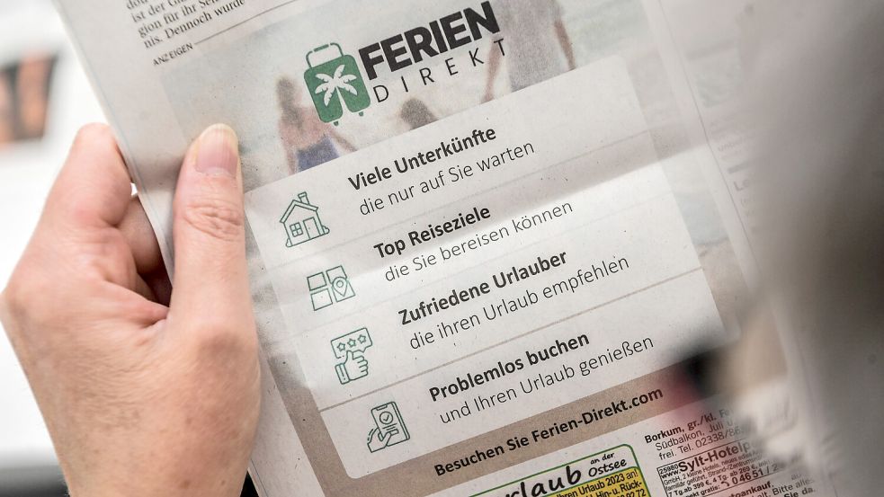 Diese Anzeige ist bei uns erschienen – und sollte unbedingt ignoriert werden. Foto: Ortgies