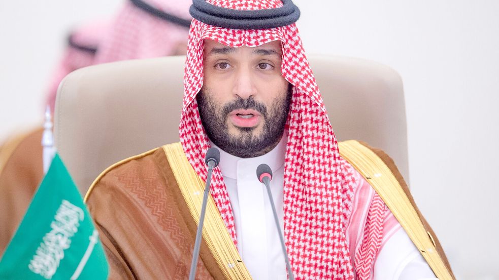 Saudi Arabiens Kronprinz Mohammed bin Salman will das Land modernisieren und bis 2030 die Hälfte seiner Energie aus erneuerbaren Quellen gewinnen. Foto: dpa/Saudi Press Agency