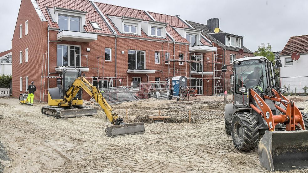 Das Haus der NLG an der Wallstraße ist jetzt fertiggestellt worden. Foto: Ortgies