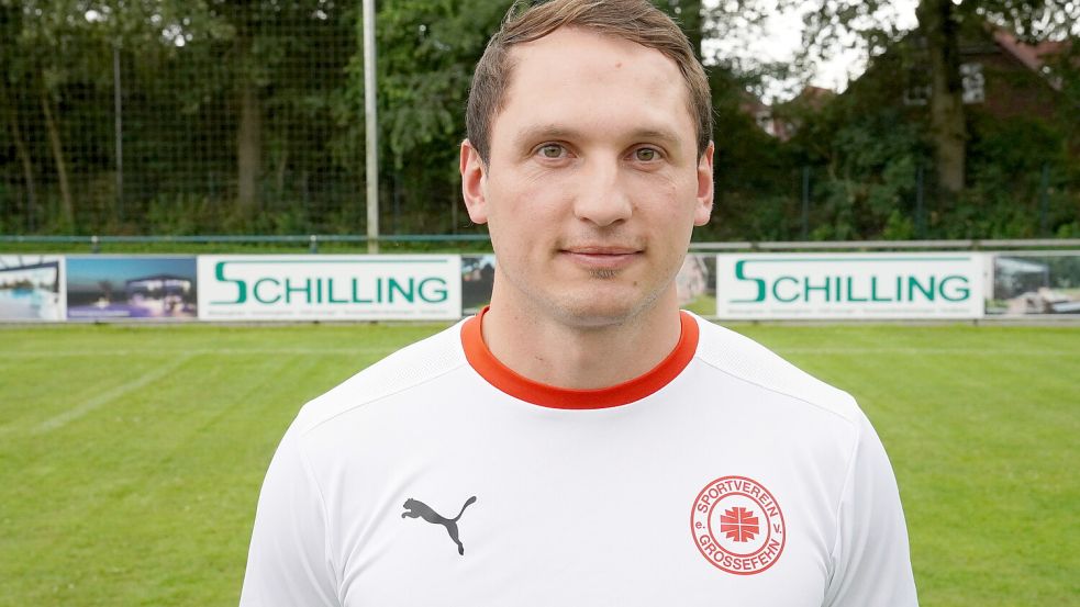 Alexander Geis erzielte einen ganz wichtigen Treffer für den SV Großefehn. Foto: Steenhoff