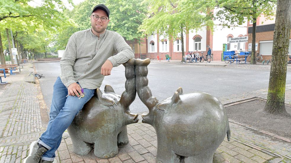 Oliver van Grieken ist im Stadtteil Port Arthur/Transvaal Ansprechpartner. Foto: Archiv/Ortgies