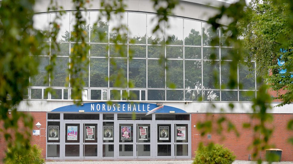 Die Nordseehalle in Emden bleibt zunächst Spielstätte für Theater, Konzerte und Musiktheater. Foto: Ortgies/Archiv