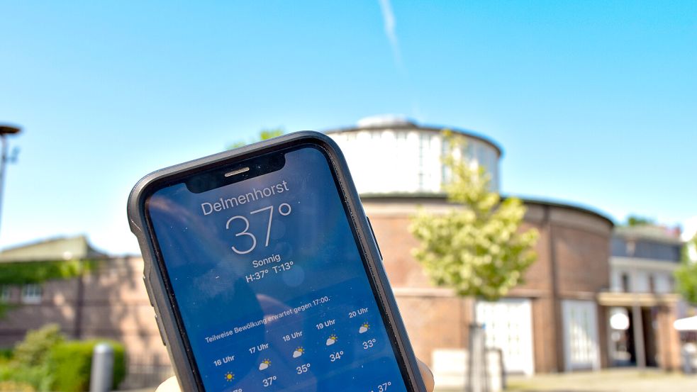 Ob das hier prognostizierte Wetter eintritt? Eine gesunde Skepsis ist geboten. Foto: Marco Julius