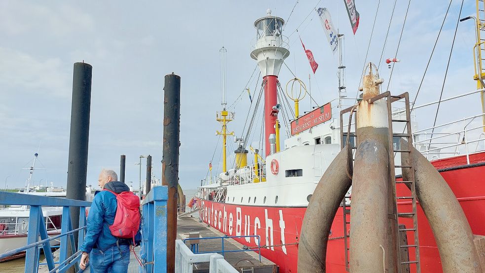 Am Sonntag zog es knapp 100 Leute auf das Feuerschiff für eine Ausfahrt.