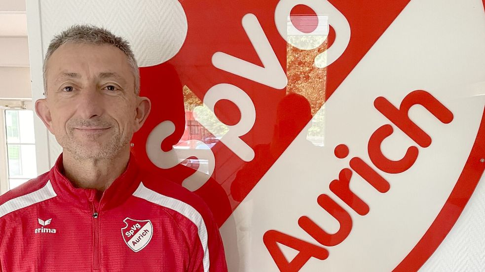 Das ist der neue Trainer der SpVg Aurich: Uwe Fischer. Foto: Privat