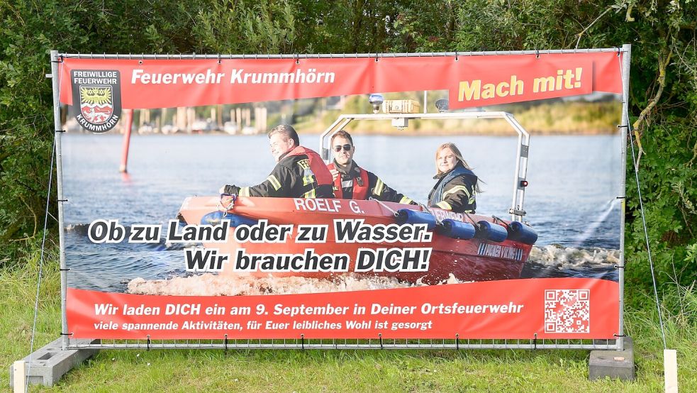 Die Feuerwehr Krummhörn sucht neue Mitglieder. An diesem Samstag gibt es deswegen einen Aktionstag in den Wehren. Foto: Wagenaar
