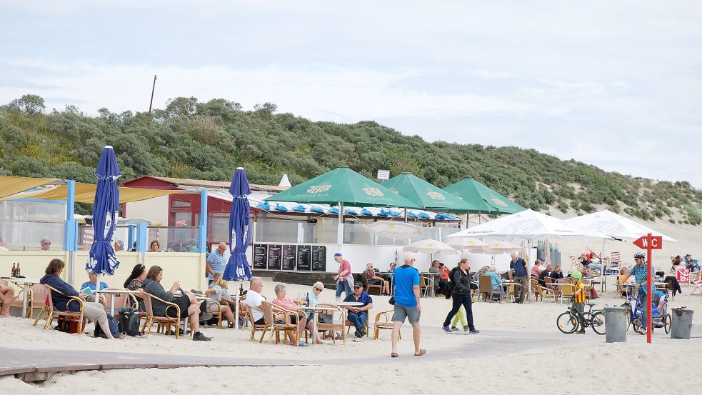 Die beiden Milchbuden am Südstrand liegen direkt am Durchgang Randzelstraße. Mancher wünscht sich versetzte Standorte. Foto: Ferber