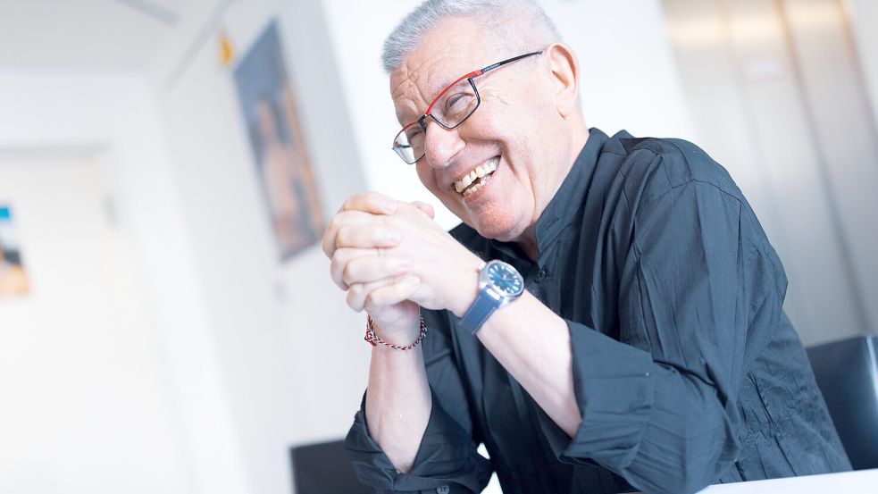 Daniel Libeskind im Interview im Osnabrücker Felix-Nussbaum-Haus. Foto: André Havergo