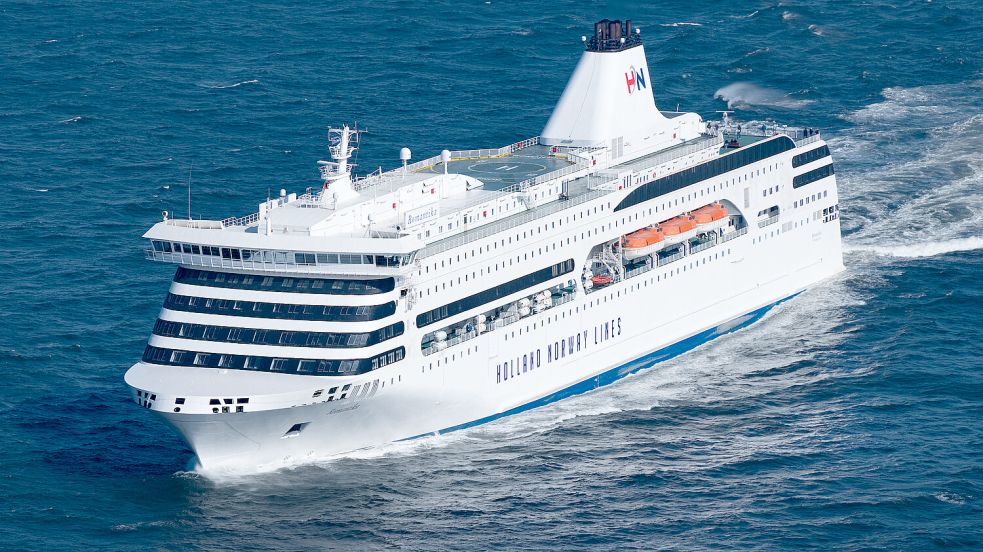 Die „MS Romantika“ auf See.