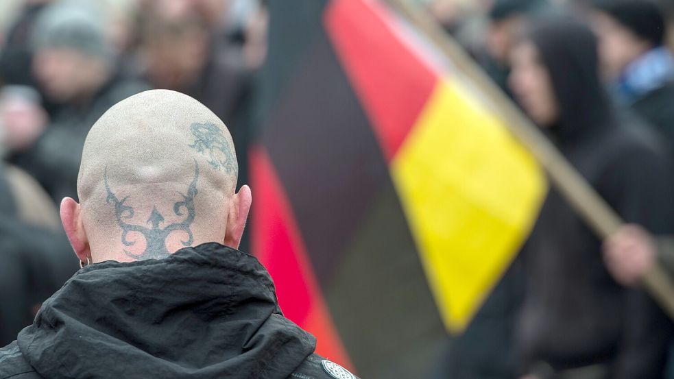 Das rechtsextreme Spektrum ist in Deutschland breit und zersplittert. Foto: dpa/Patrick Pleul