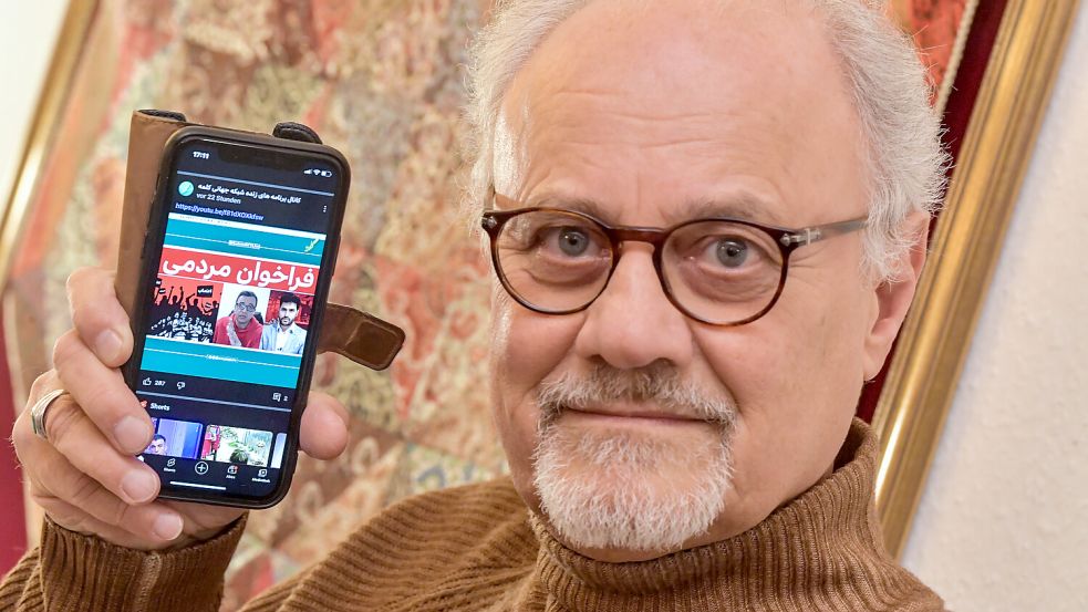 Der Wahl-Leeraner Abbas Jabbarian äußert sich zur Situation in seinem Heimatland Iran. Foto: Ortgies/Archiv