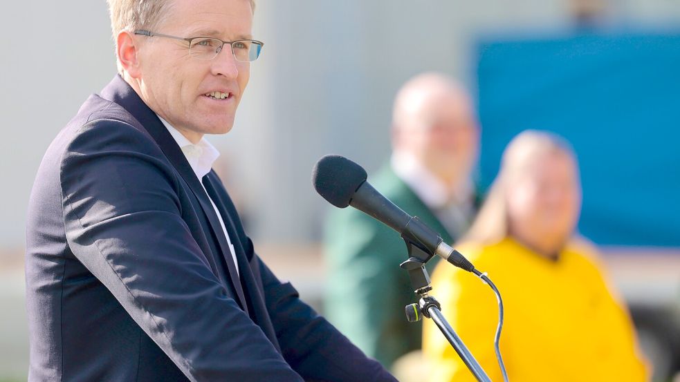 SH-Ministerpräsident Daniel Günther fordert eine konsequente Haltung der CDU gegenüber der AfD. Foto: dpa/Frank Molter