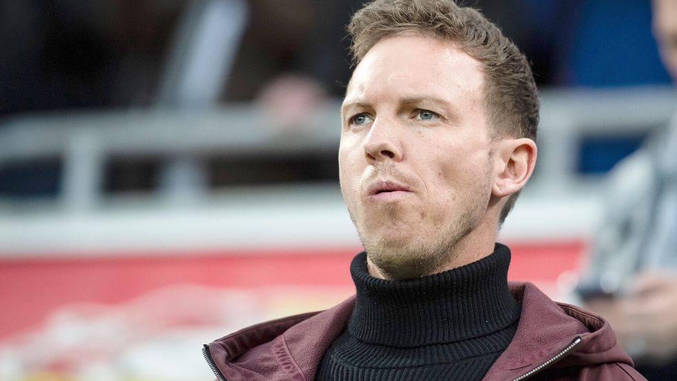 Julian Nagelsmann soll einem Bericht zufolge bis zur EM 2024 Trainer der deutschen Nationalmannschaft werden. Foto: dpa/Marius Becker