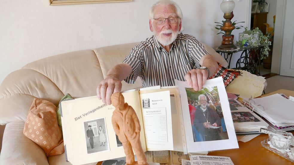 Albert Janssen war vier Jahrzehnte Spölbaas. Foto: Werner Jürgens