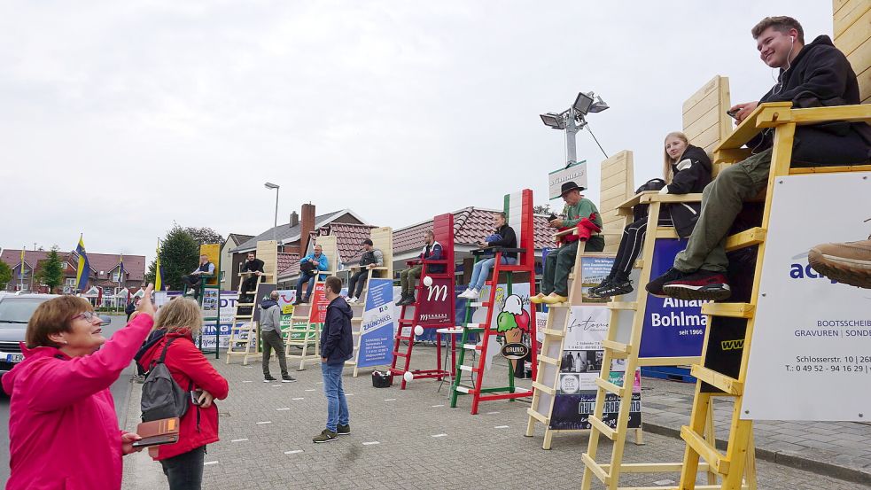 In Rhauderfehn ist einiges los: Fehntjer Markt, Pfahlsitzen und Holland-Markt. Foto: Archiv