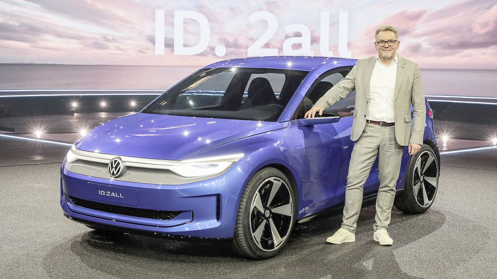 Will mit dem ID.2 All eine neue Design-Ära bei Volkswagen einläuten: Der neue Chefdesigner Andreas Mindt. Foto: Volkswagen AG