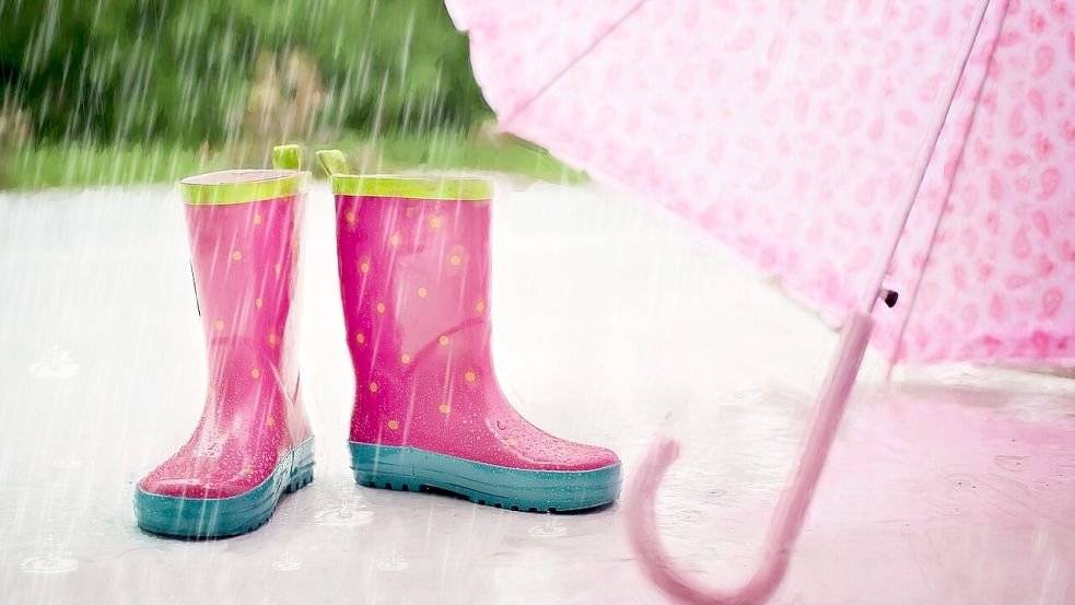 Wer am Wochenende unterwegs ist, sollte den Schirm nicht vergessen. Foto: Pixabay