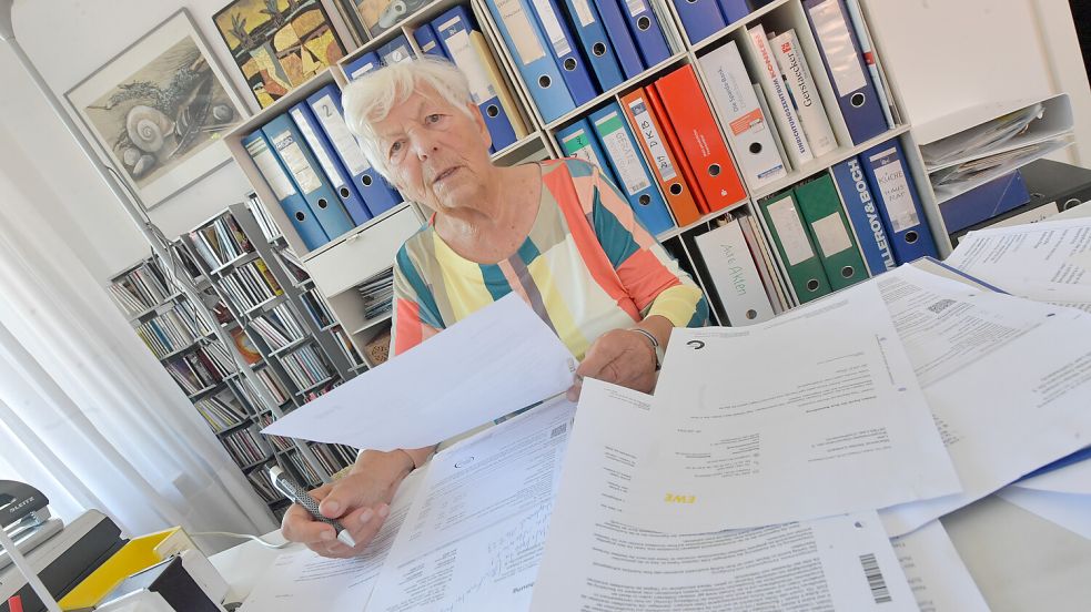 Hat es die EWE jetzt geschafft, ihre Fehler-Serie bezüglich der 88-jährigen Leeranerin Marianne Winter-Limbach zu stoppen – oder kommen noch mehr inkorrekte Rechnungen? Foto: Ortgies