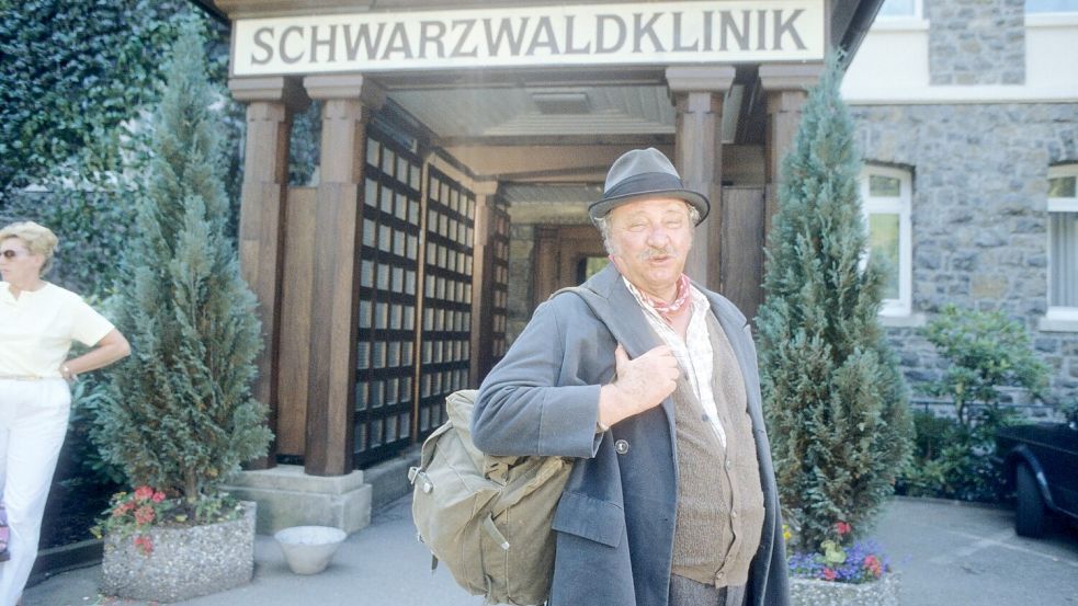 Das freundliche Gesicht des Vagabunden: Gustl Bayrhammer 1986 in der ZDF-Serie „Die Schwarzwald-Klinik“. Foto: imago stock&people